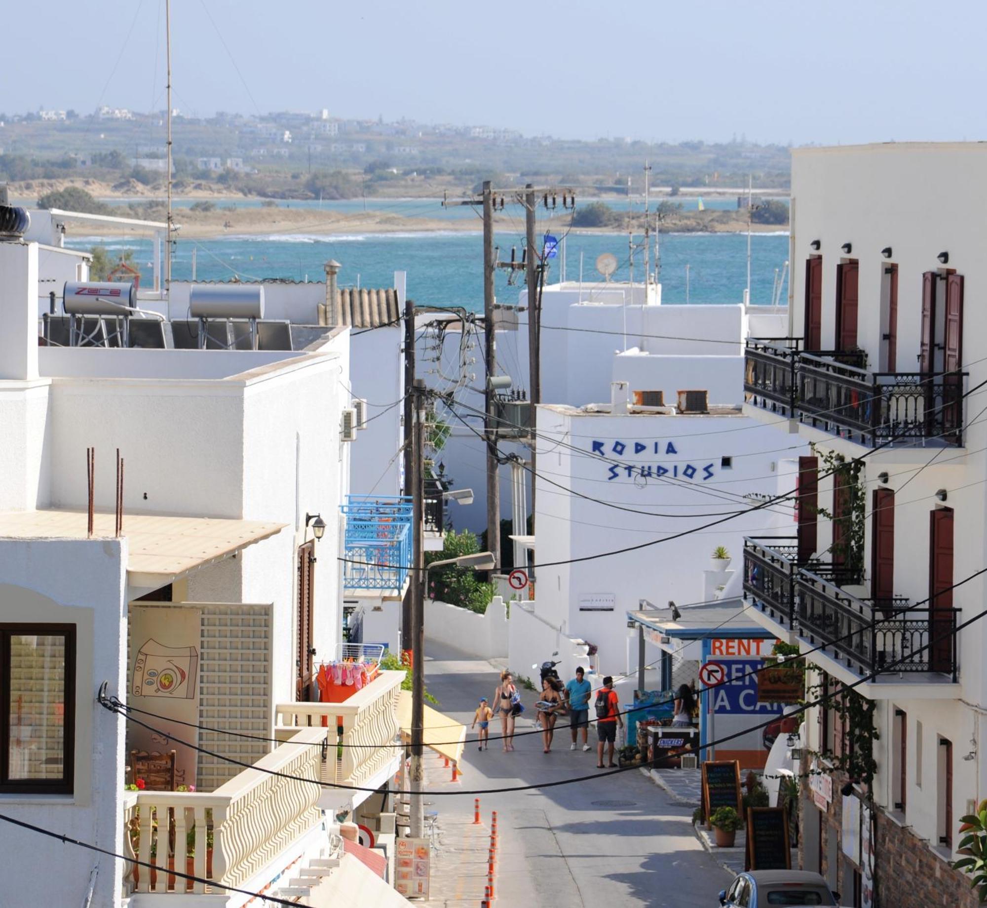 St George Beach Apartment Naxos City エクステリア 写真